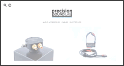 Desktop Screenshot of precisionsoundlab.com